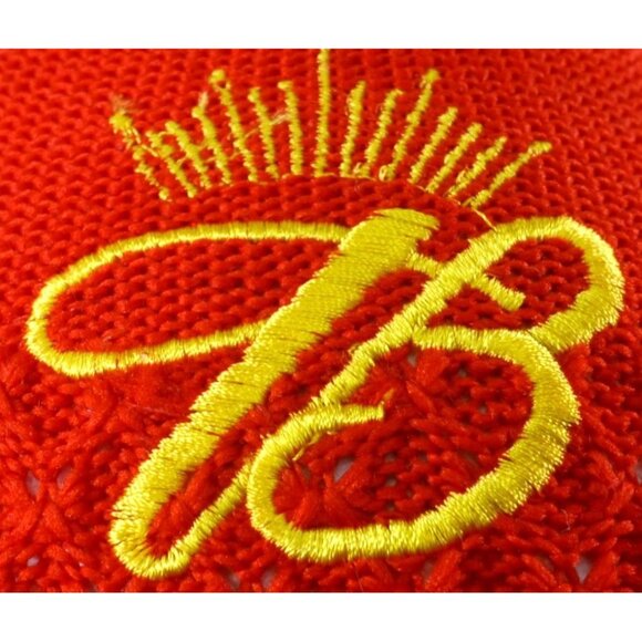 RARE Knit Budweiser #8 Dale Earnhardt Jr. Women's Adjustable Hat Red Ball Cap - Picture 2 of 8